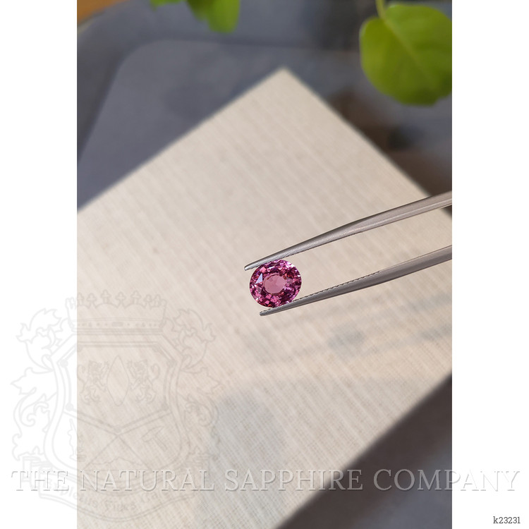 2.16 Ct. Purplish Pink Spinel from Ceylon (Sri Lanka)