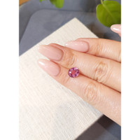 2.16 Ct. Purplish Pink Spinel from Ceylon (Sri Lanka) Life Style