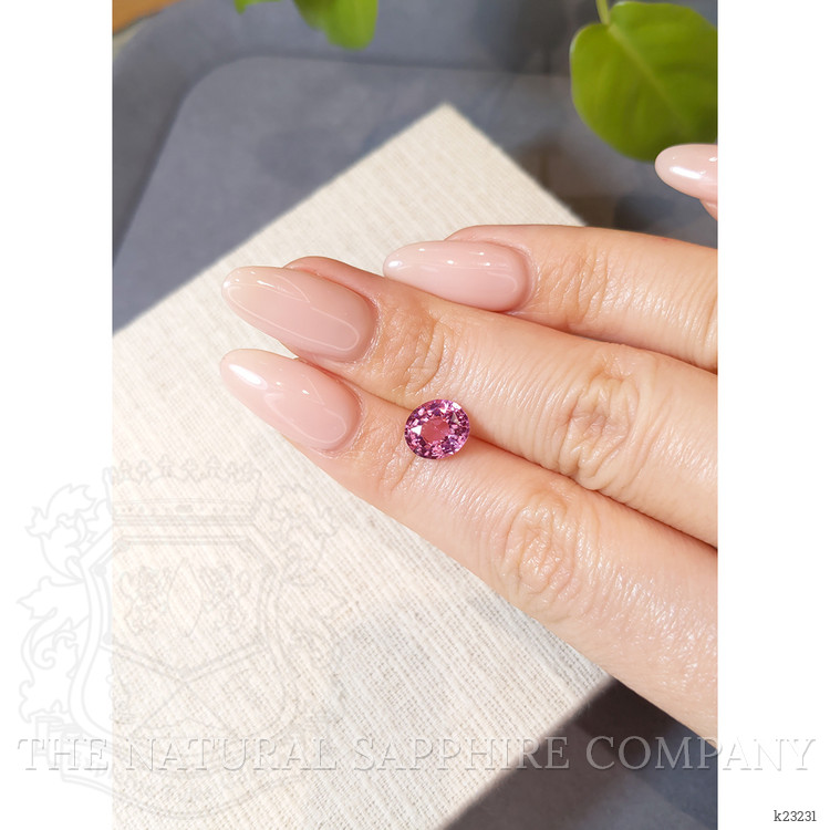 2.16 Ct. Purplish Pink Spinel from Ceylon (Sri Lanka)