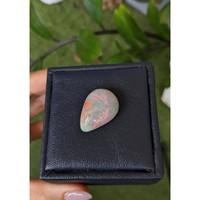 23.56 Ct. Multi Color Cabochon White Opal from Australia Life Style