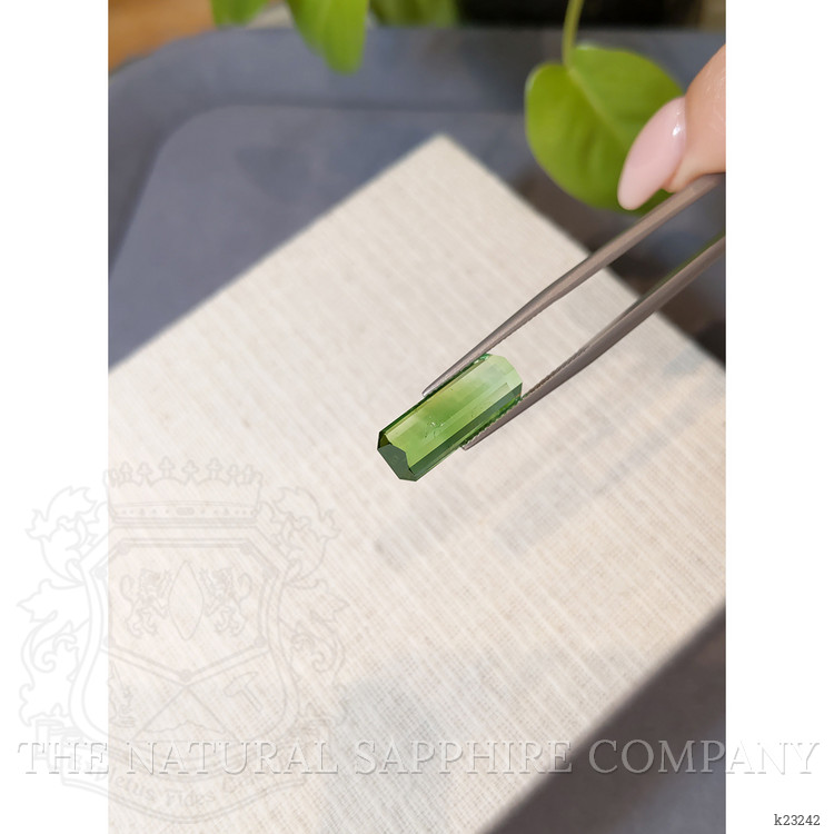 6.79 Ct. Green Tourmaline from Mozambique