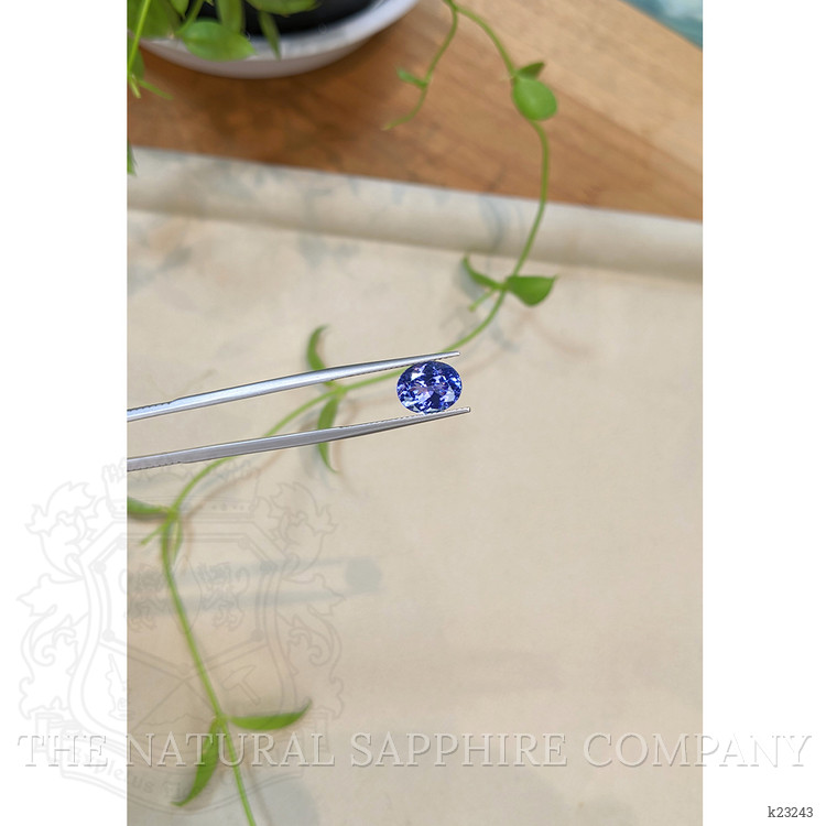 3.20 Ct. Violet Tanzanite from Tanzania