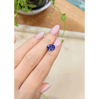 2.78 Ct. Violet Tanzanite from Tanzania Life Style