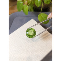 35.07 Ct. Green Peridot from Pakistan Life Style