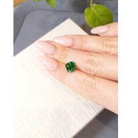 3.03 Ct. Tsavorite Garnet from Tanzania Life Style