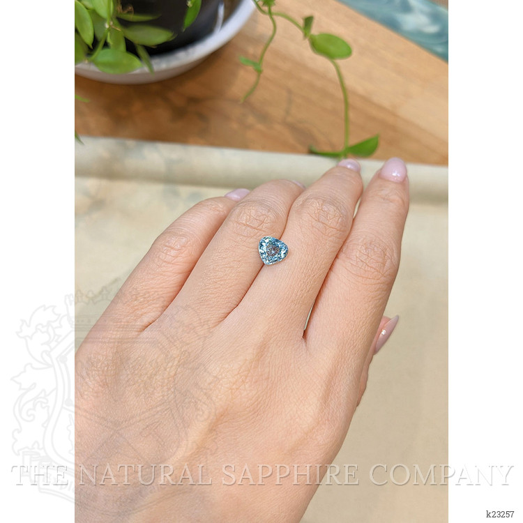 1.35 Ct. Greenish Blue Aquamarine from Madagascar