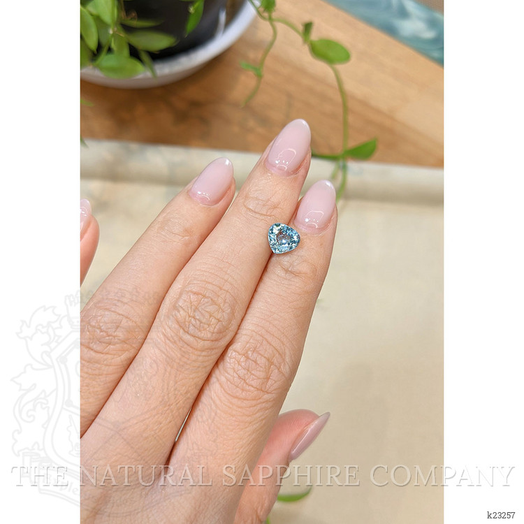1.35 Ct. Greenish Blue Aquamarine from Madagascar