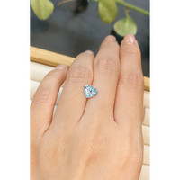 1.41 Ct. Blue Aquamarine from Madagascar Life Style
