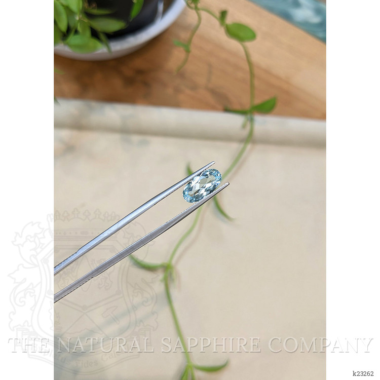 2.09 Ct. Blue Aquamarine from Madagascar