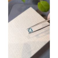 1.35 Ct. Greenish Blue Aquamarine from Madagascar Life Style