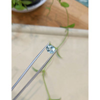 1.84 Ct. Greenish Blue Aquamarine from Madagascar Life Style
