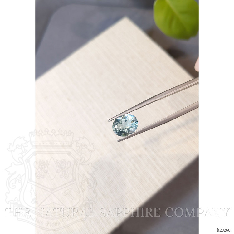 2.41 Ct. Greenish Blue Beryl from Madagascar