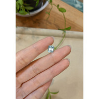2.59 Ct. Greenish Blue Aquamarine from Madagascar Life Style