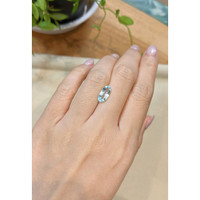 1.68 Ct. Blue Aquamarine from Madagascar Life Style