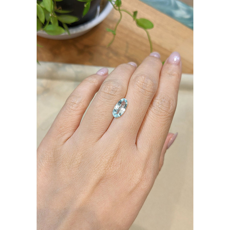 1.68 Ct. Blue Aquamarine from Madagascar