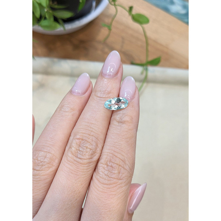 1.68 Ct. Blue Aquamarine from Madagascar