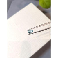0.86 Ct. Blue Aquamarine from Madagascar Life Style