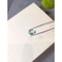 2.59 Ct. Greenish Blue Aquamarine from Madagascar Life Style