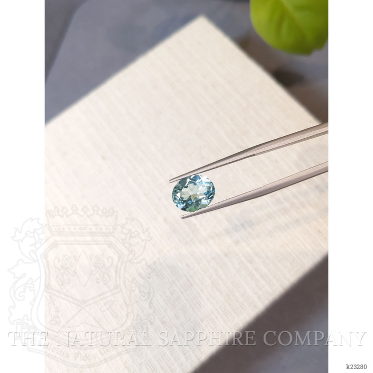 2.59 Ct. Greenish Blue Aquamarine from Madagascar