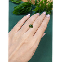 2.09 Ct. Green Tourmaline from Madagascar Life Style