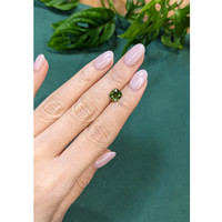 2.09 Ct. Green Tourmaline from Madagascar Life Style
