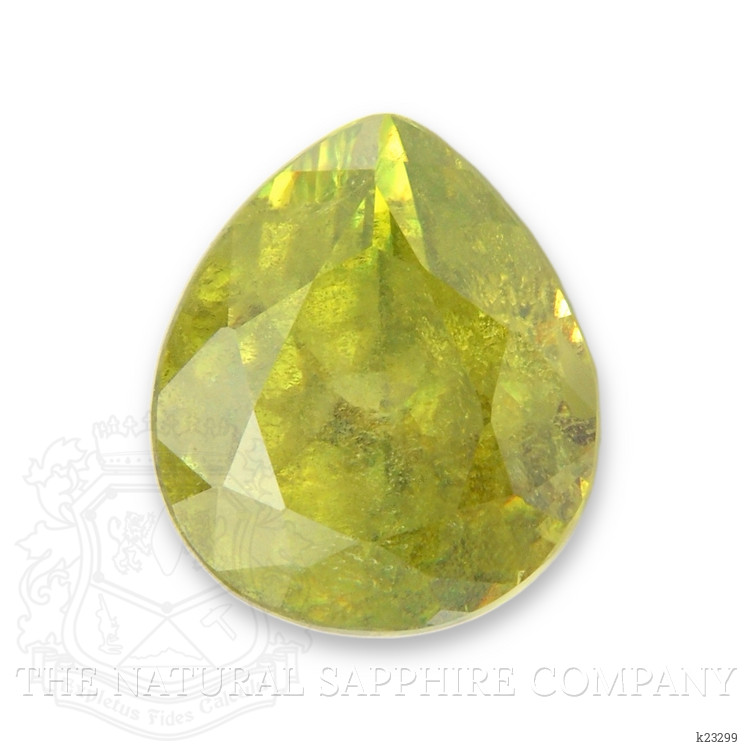 1.89 Ct. Yellowish Green Sphene (Titanite) from Madagascar