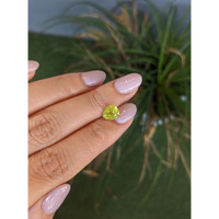 1.89 Ct. Yellowish Green Sphene (Titanite) from Madagascar Life Style