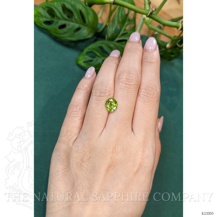2.48 Ct. Green Tourmaline from Madagascar