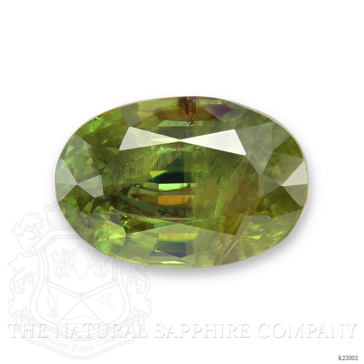 3.90 Ct. Green Sphene (Titanite) from Madagascar