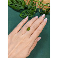 3.90 Ct. Green Sphene (Titanite) from Madagascar Life Style
