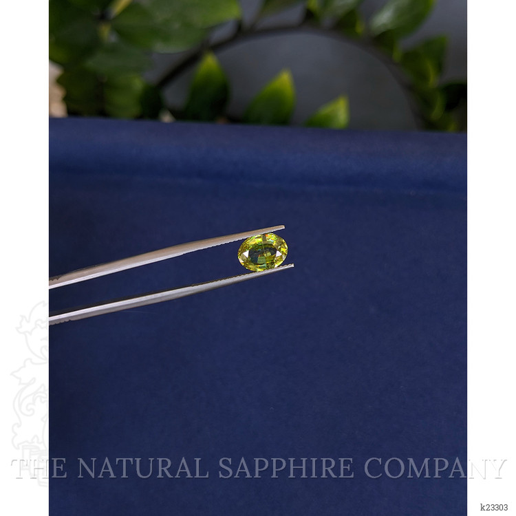2.26 Ct. Greenish Brown Sphene (Titanite) from Madagascar