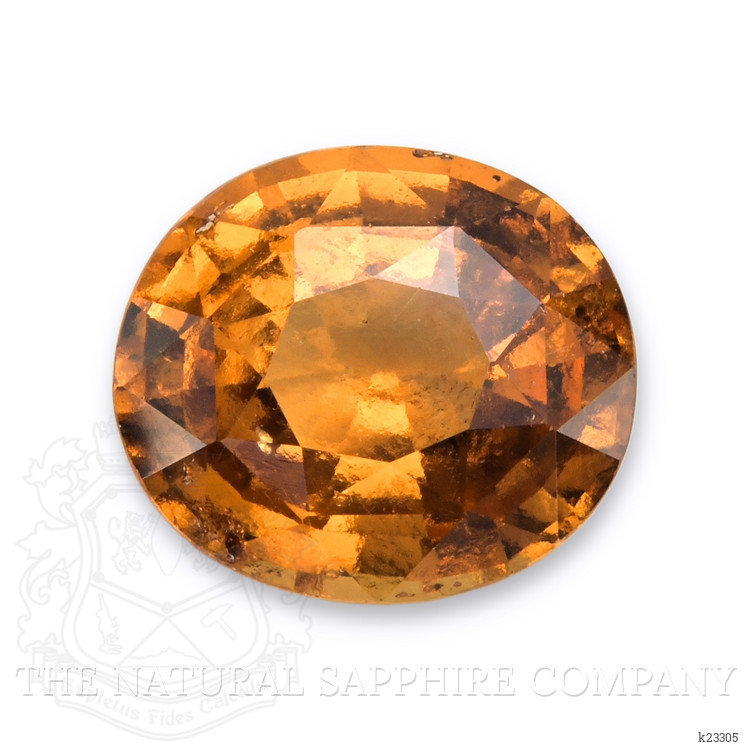 3.78 Ct. Golden Brown Garnet from Madagascar