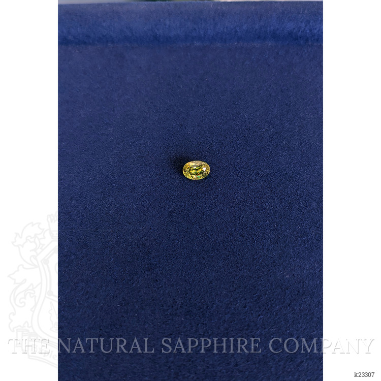1.75 Ct. Yellowish Green Sphene (Titanite) from Madagascar