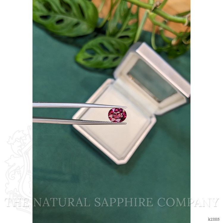 2.13 Ct. Purplish Pink Garnet from Madagascar