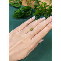 1.46 Ct. Yellowish Green Chrysoberyl from Madagascar Life Style