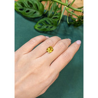 2.20 Ct. Brownish Yellow Heliodor from Madagascar Life Style