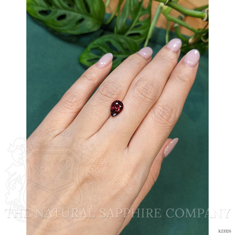 2.41 Ct. Purplish Red Garnet from Madagascar