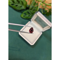 2.41 Ct. Purplish Red Garnet from Madagascar Life Style
