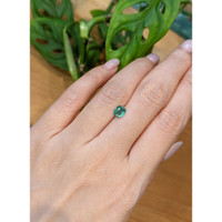 0.69 Ct. Green Grandidierite from Madagascar Life Style