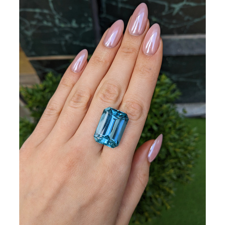 30.36 Ct. Aquamarine from Brazil