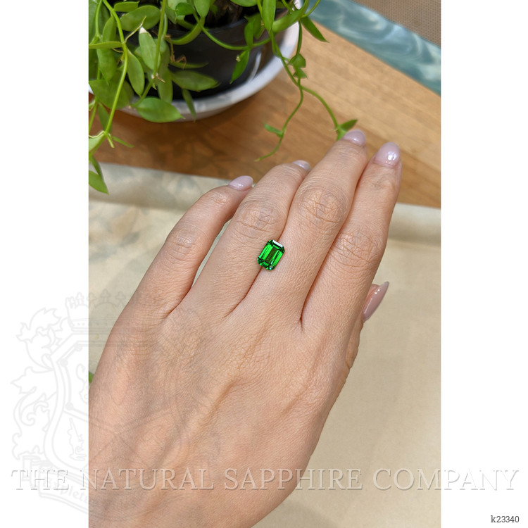 1.58 Ct. Tsavorite Garnet from Tanzania