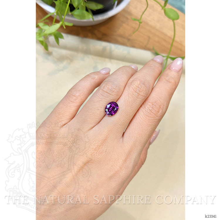 3.14 Ct. Purple Garnet from Mozambique