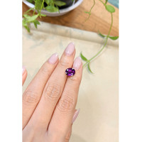 3.14 Ct. Purple Garnet from Mozambique Life Style