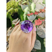 207.28 Ct. Purple Amethyst from Ceylon (Sri Lanka) Life Style