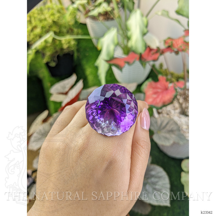 207.28 Ct. Purple Amethyst from Ceylon (Sri Lanka)