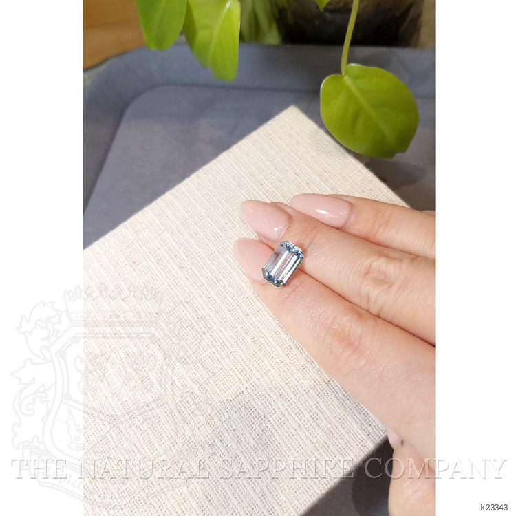 4.31 Ct. Blue Aquamarine from Mozambique