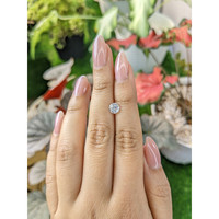 1.16 Ct. White Zircon from Ceylon (Sri Lanka) Life Style