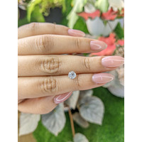 1.16 Ct. White Zircon from Ceylon (Sri Lanka) Life Style
