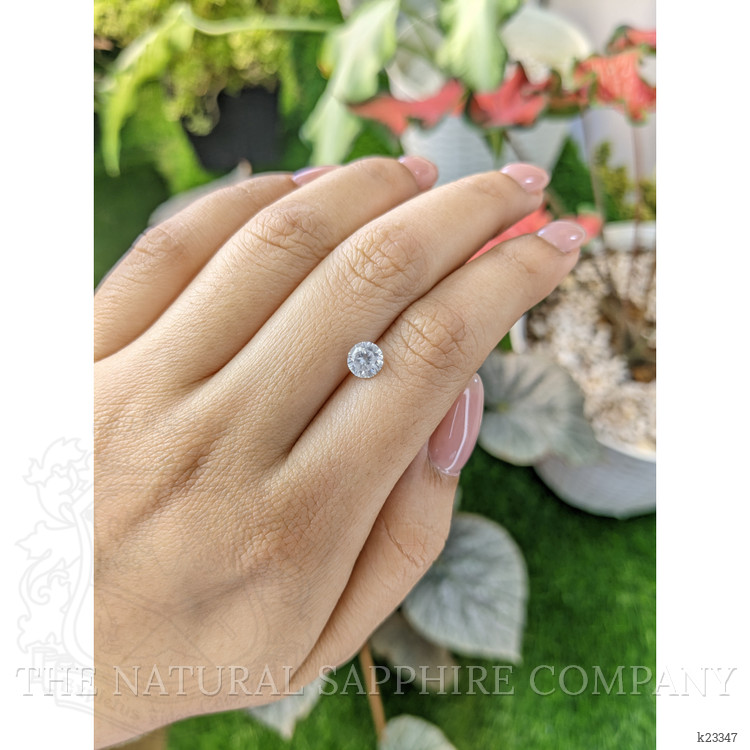 1.12 Ct. White Zircon from Ceylon (Sri Lanka)