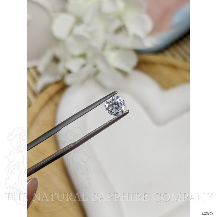 1.12 Ct. White Zircon from Ceylon (Sri Lanka)
